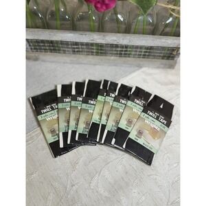 8pk Vintage Wrights Black Twill Tape 3/4" x 2 Yds Each, 1986 Made‎ in USA NOS